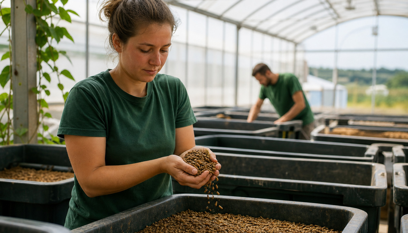 Entre enjeux écologiques et performance : la filière européenne des insectes pour nourrir nos animaux